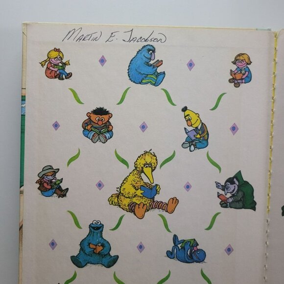 Sesame Street What Did You Bring Book Vintage 1981 Muppet Jim Henson Big Bird - Picture 8 of 9